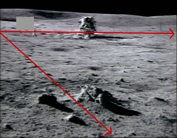 A common and valid argument of the moon landing hoax is the inappropriate use of lighting for some of the photographs: