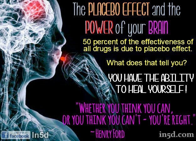 50 Percent of The Effectiveness of All Drugs Is Due To Placebo