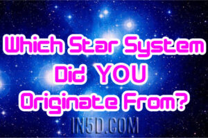 Which Star System Did YOU Originate From?