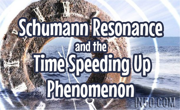 Schumann Resonance And The Time Speeding Up Phenomenon