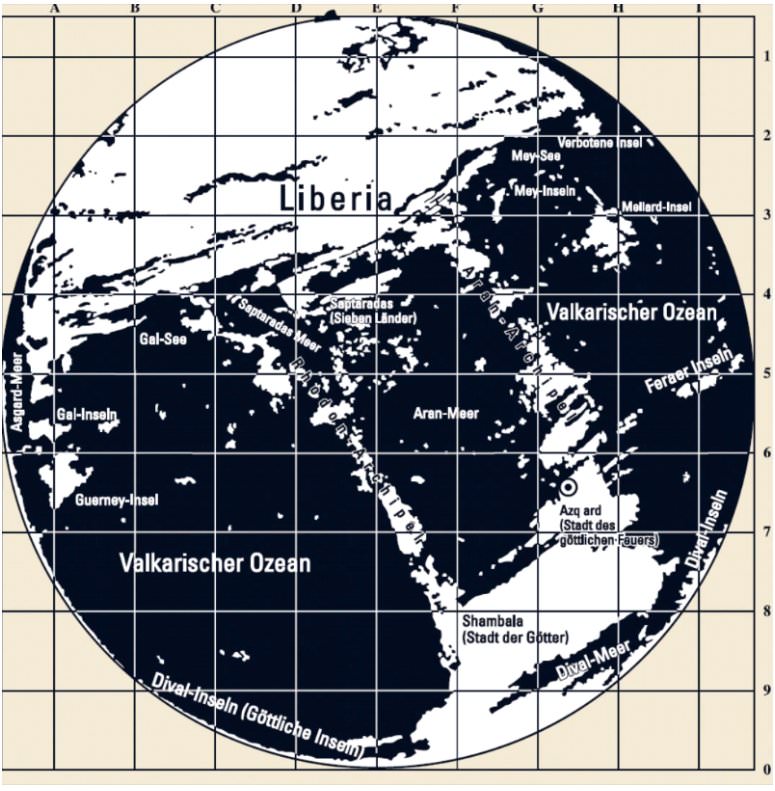 Third Reich Maps of the Inner Earth