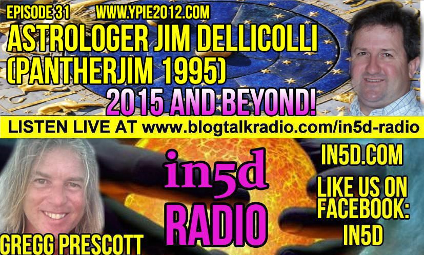 In5D Radio - 2015 and Beyond - Astrologer Jim Dellicolli