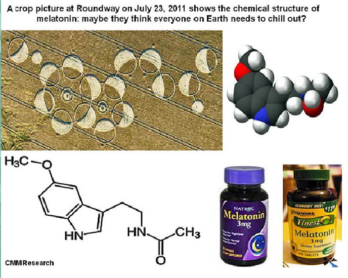 Melatonin, the Pineal Gland, Your 3rd Eye and Crop Circles