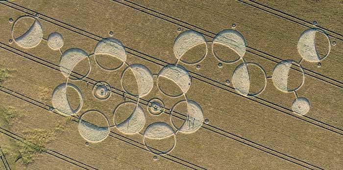 In a July 23, 2011 crop circle, the basic chemical composition of melatonin is diagrammed by the crop circle makers. What do you suppose this crop circle message means and how does it relate to melatonin?