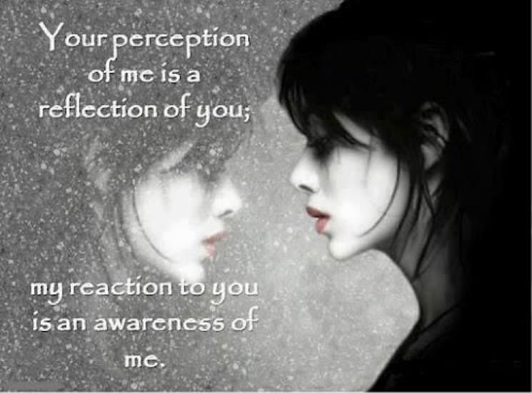 Your perception of me is a reflection of you; my reflection to you is an awareness of me. Facebook: In5d Website: http://www.in5d.com/