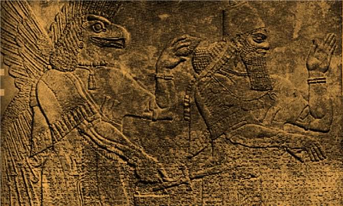 Another example comes from the Sumerian texts, which date back to 6,500-7,000 years ago, long before "God" allegedly created Earth:
