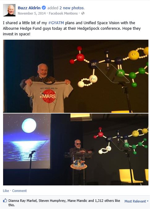 Why Did Astronaut Buzz Aldrin Wear A T-Shirt In Front of Stonehenge Saying, "Get Your Ass To Mars?" in5d