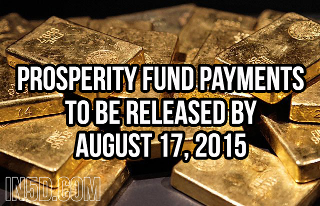 Prosperity Fund Payments To Be Released By August 17, 2015 in5d in 5d in5d.com www.in5d.com 