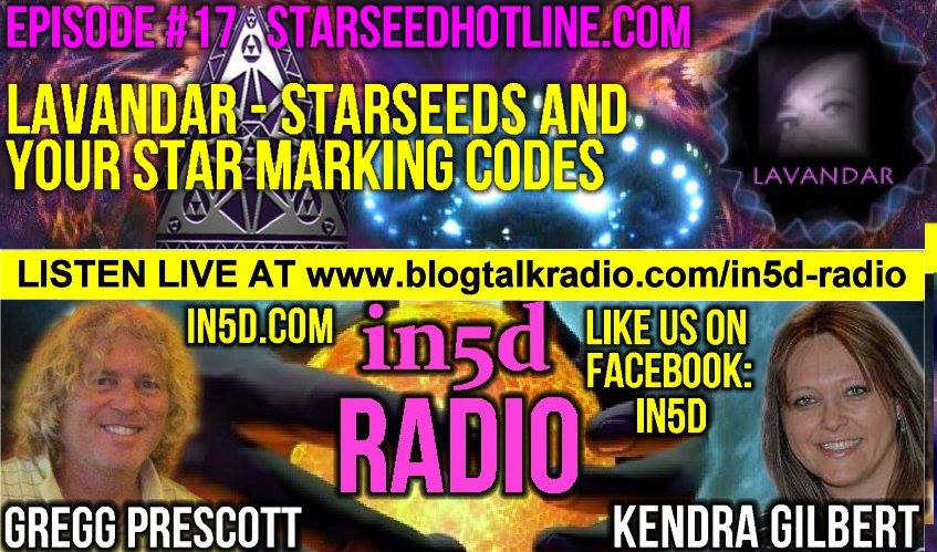 In5D Radio - Lavandar - Walk-Ins, Starseeds And Your Star Marking Codes Ep. 17