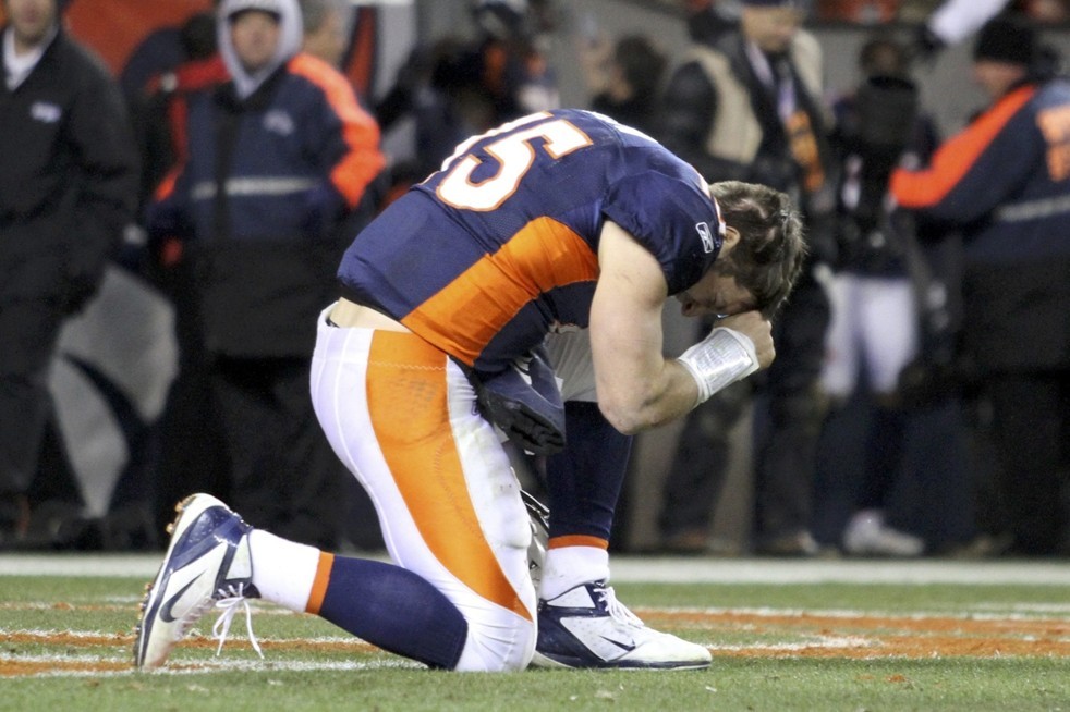 In 2011, the NFL was swept by “Tebowing” when NFL quarterback Tim Tebow would drop to a knee to pray after scoring a touchdown. It created quite a controversy in the NFL and skyrocketed Tebow into being a pop culture sensation through his religious beliefs.
