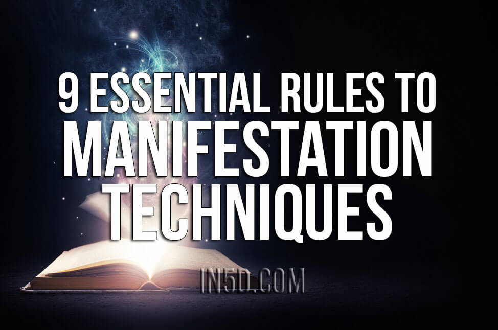 9 Essential Rules To Manifestation Techniques