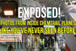 EXPOSED!  Photos From INSIDE Chemtrail Planes Like You’ve NEVER Seen Before!