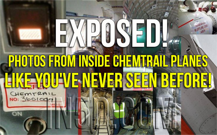 EXPOSED! Photos From INSIDE Chemtrail Planes Like You've NEVER Seen Before!