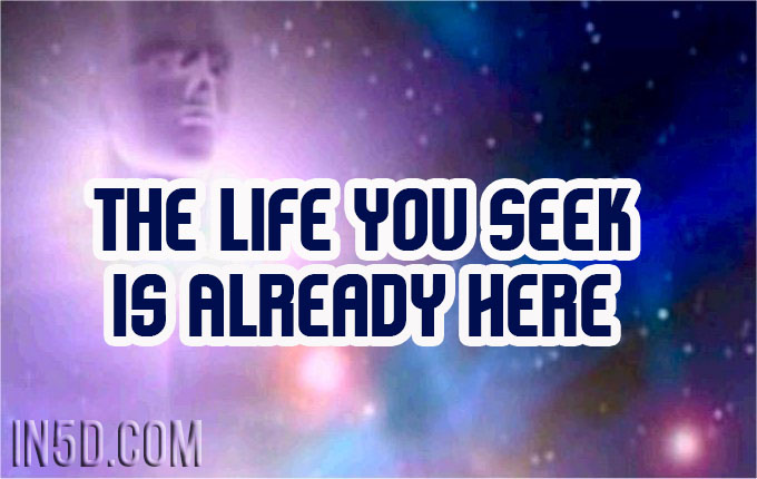 The Life You Seek Is Already Here