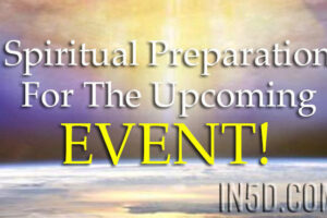 Spiritual Preparation For The Upcoming Event