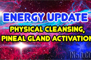 Energy Update – Physical Cleansing, Pineal Gland Activation