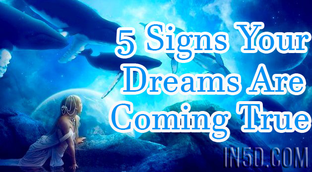 5 Signs Your Dreams Are Coming True