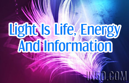 Light Is Life, Energy And Information