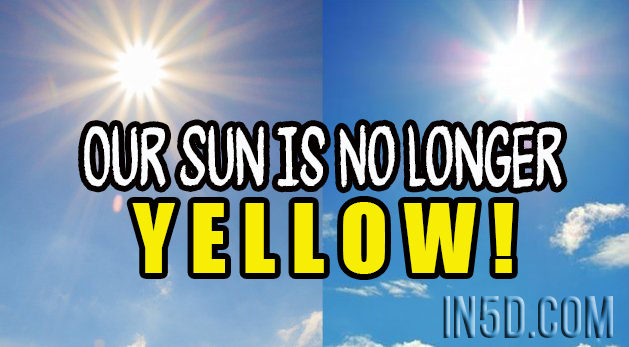Our Sun Is No Longer Yellow!