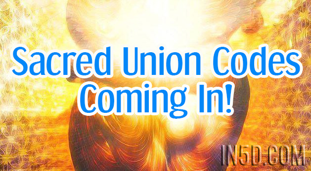 Sacred Union Codes Coming In!