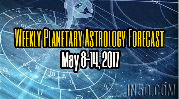 Weekly Planetary Astrology Forecast May 8-14, 2017