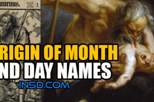 Origin Of Month And Day Names