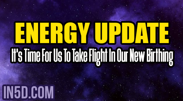 Energy Update - It's Time For Us To Take Flight In Our New Birthing