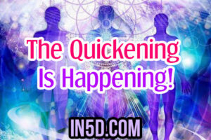 The Quickening Is Happening!