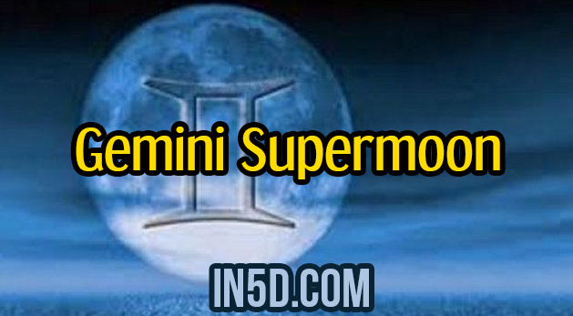 December 3rd Gemini Supermoon