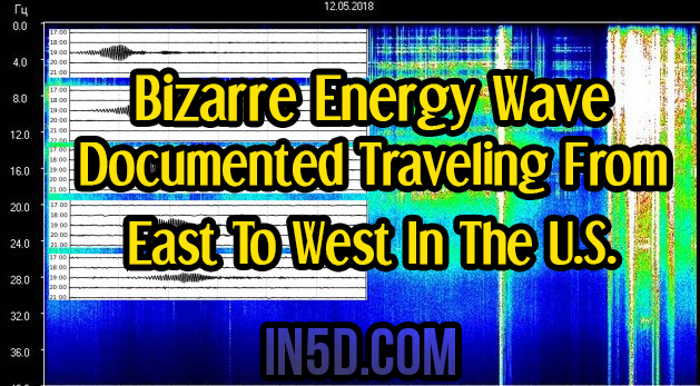 Bizarre Energy Wave Documented Traveling From East To West In The U.S.