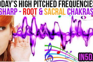 FEB 21, 2019 HIGH PITCHED FREQUENCY KEY C#- ROOT & SACRAL CHAKRAS