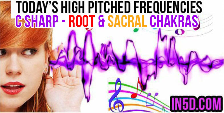 MAY 4, 2019 HIGH PITCHED FREQUENCY KEY C#- ROOT & SACRAL CHAKRAS