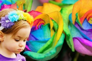 Ascension Vision: Rainbow Flower Children
