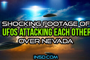Shocking Footage Of UFOs Attacking Each Other Over Nevada