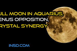 Full Moon in Aquarius, Venus Opposition, Crystal Synergy