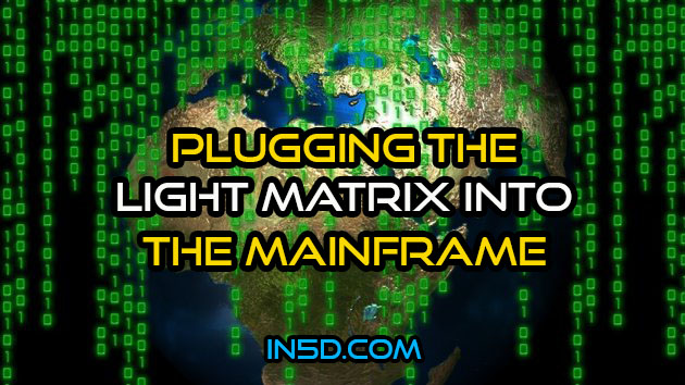 Plugging The Light Matrix Into The Mainframe