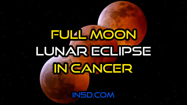 Full Moon/Lunar Eclipse In Cancer