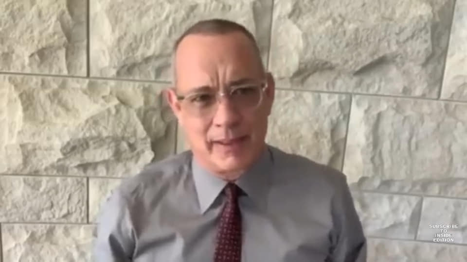 Tom Hanks made a 2020 Graduation speech. He was already dead. DeepFake technology is working wonders to keep them.here while they finish the mission.