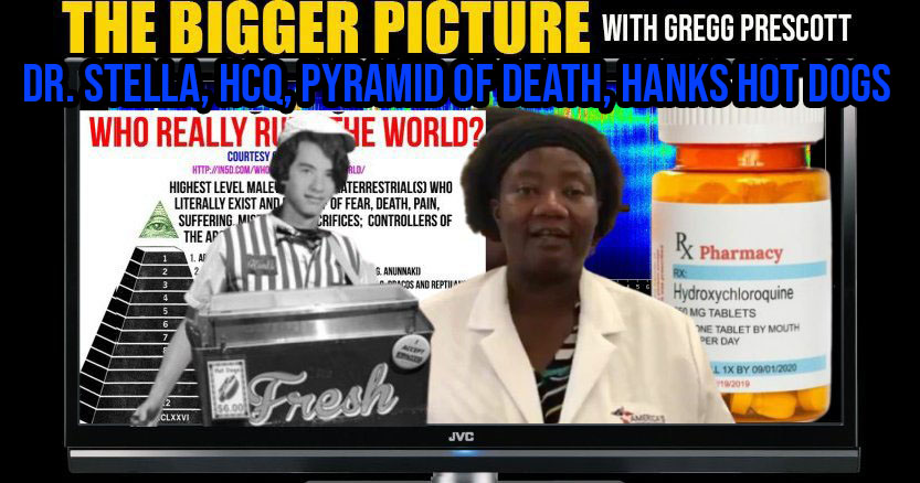 Dr. Stella, HCQ, Tom Hanks' Hot Dogs, Pyramid of Death - The Bigger Picture with Gregg Prescott