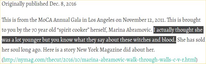 Das Folgende ist ein Auszug aus einem Artikel mit dem Titel "Marina, Vivienne und Pamela":