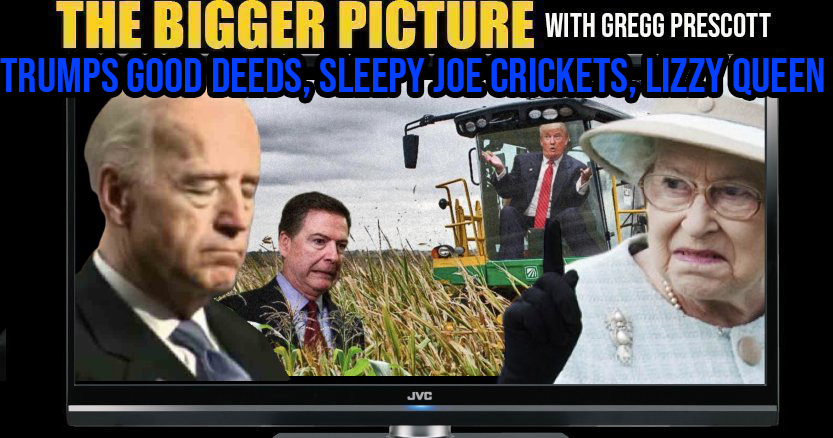 Trumps Surprise, Joe's Crickets, Lizzies Kids Evicted - The BIGGER Picture with Gregg Prescott
