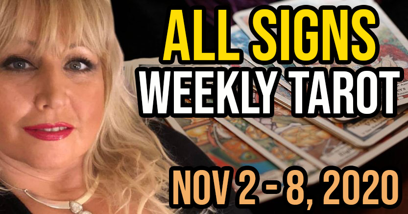 Weekly Tarot Card Reading Nov 2-8, 2020 by Alison Janes All Signs