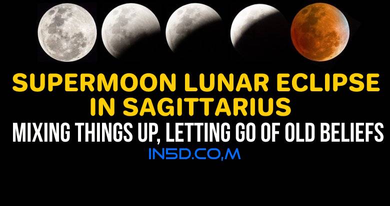 Supermoon Lunar Eclipse In Sagittarius: Mixing Things Up, Letting Go Of Old Beliefs