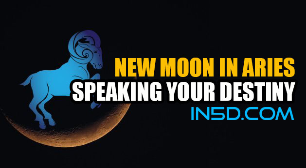 New Moon In Aries Speaking Your Destiny Into Creation!