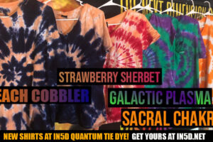 4 NEW In5D Quantum Tie Dye Shirts REVEALED!
