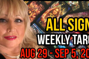 Weekly Tarot Card Reading Aug 29-Sept 5, 2022 by Alison Prescott All Signs #tarot #zodiac