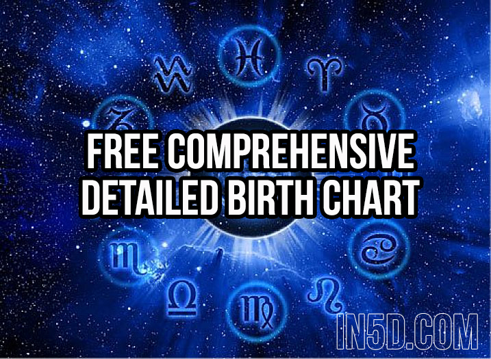 Free Comprehensive Detailed Birth Chart in5d in 5d in5d.com www.in5d.com 