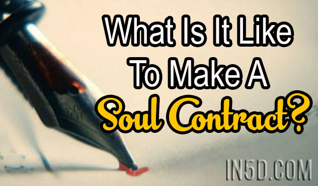 What Is It Like To Make A Soul Contract?