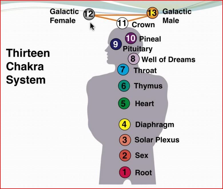 New Chakra System in5d in 5d