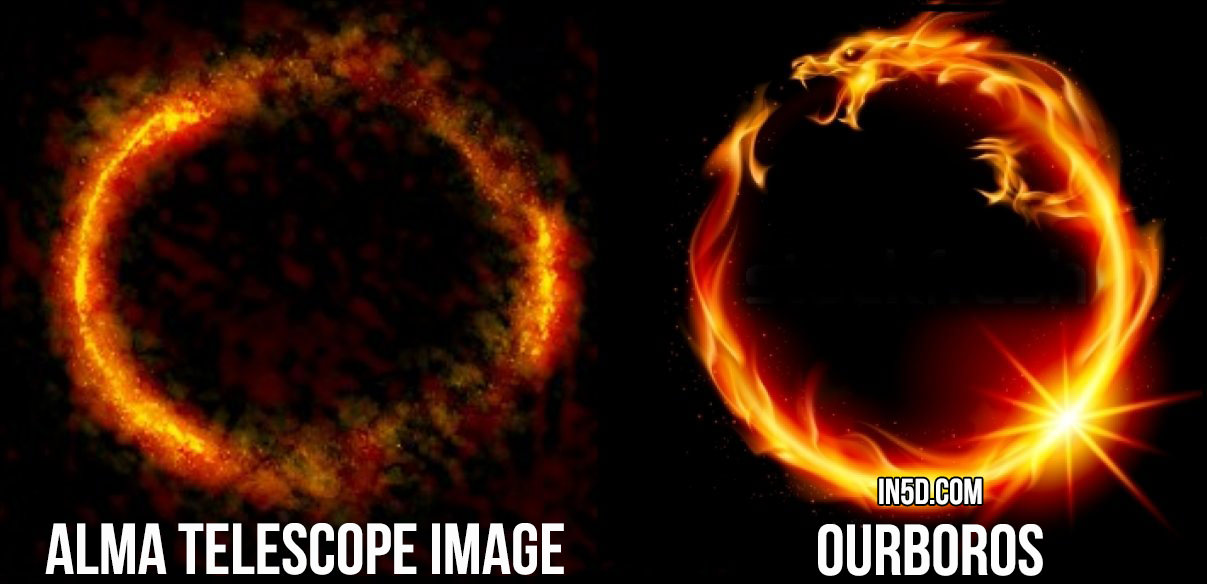 Is This Nibiru, A Galactic Ring Of Fire, An Ouroboros, A Portal Or Something Else?